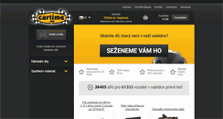 Desktop Screenshot of cartime.eu