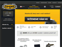 Tablet Screenshot of cartime.eu